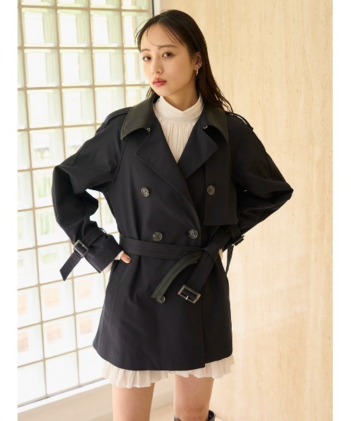 snidel コート SNIDEL｜バリエーションミドルトレンチコート | Rakuten Fashion