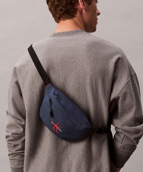 新品未使用 カルバンクライン ボディバッグ ウエストポーチ ロゴ Calvin Klein（カルバン・クライン） ウエストポーチ ボールド ロゴ