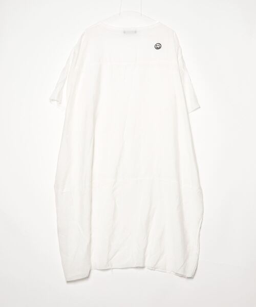 「WORLD WIDE LOVE!」 半袖ワンピース 1 ホワイト レディース_画像2