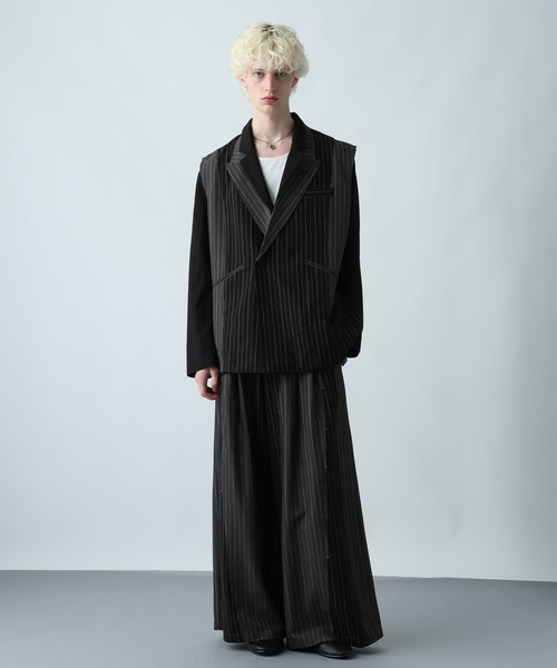 HARE（ハレ） ベスト ジレ 「SET UP対応」サイコウチクベスト(HARE