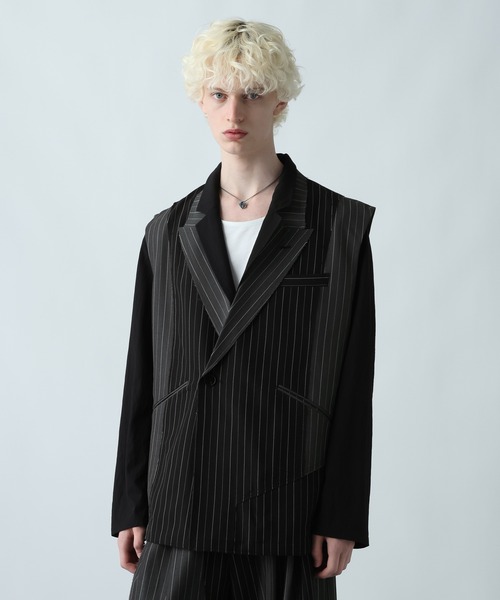 HARE（ハレ） ベスト ジレ 「SET UP対応」サイコウチクベスト(HARE 
