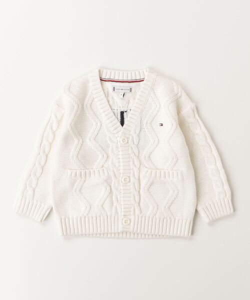 TOMMY HILFIGER - 編み物 ティーシャツ KIDS 有線テレビ85ジレー キッズ 小わっぱ服 子ども服、シューズ-セーター