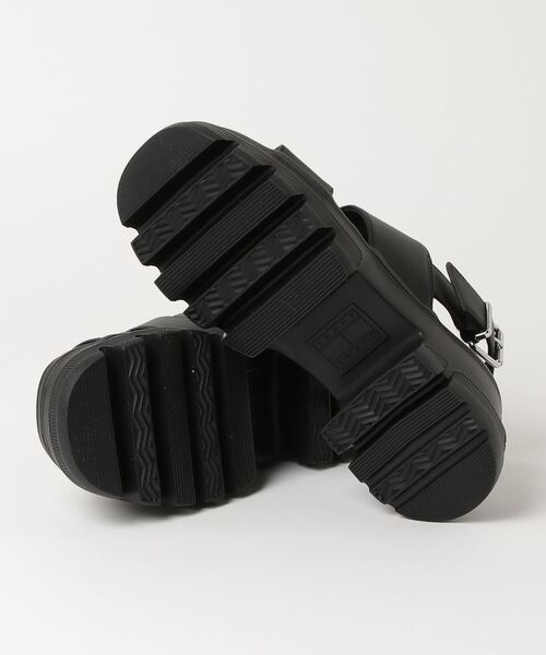 「TOMMY JEANS」 フラットサンダル 24cm ブラック レディース_画像3