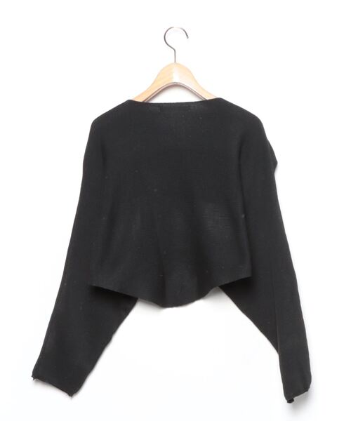 「by muni:r」 長袖ニット FREE ブラック レディース_画像5