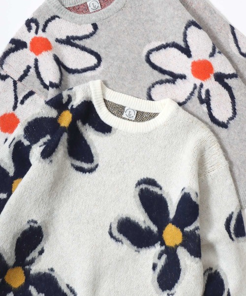 Lazar（ラザル） ニット セーター Allover Jacquard Knit/オーバー