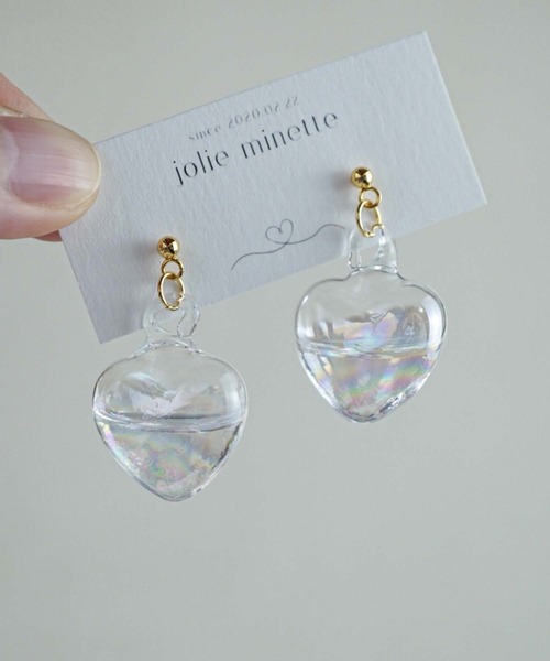 CERCA サージカルステンレス アレルギー対応 ピアス jolie minette/お