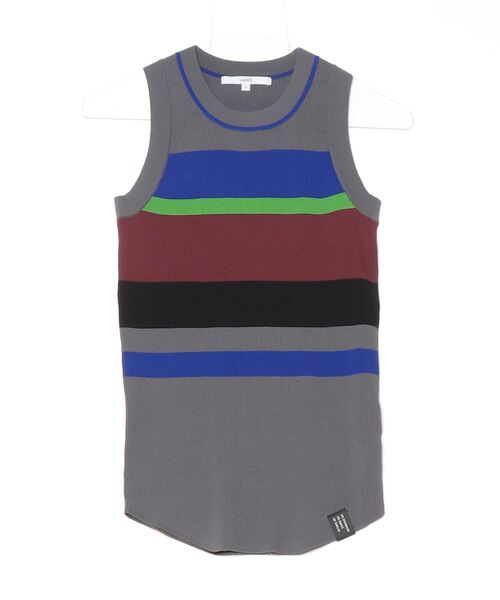 UN3D.（アンスリード） ノースリーブニット FREE グレー レディース