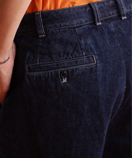 「schott」 デニムハーフパンツ 30 インディゴブルー メンズ_画像8