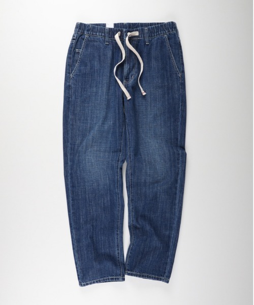エドウィン EDWIN イージーパンツ EASY PANTS テーパード シャンブレー