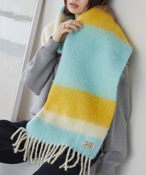 PENNEYS（ペニーズ） マフラー ストール 別注 THE FOX ロゴタグ