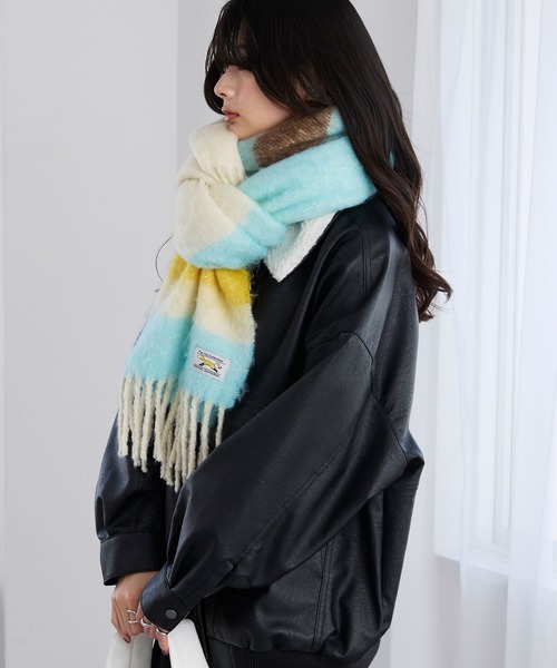 PENNEYS（ペニーズ） マフラー ストール 別注 THE FOX ロゴタグ