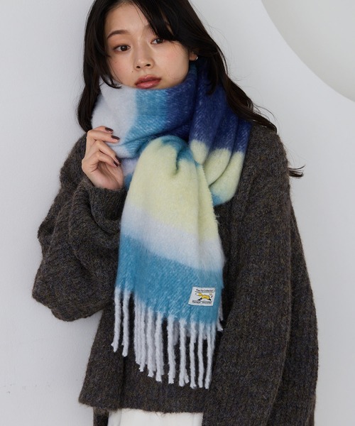 PENNEYS（ペニーズ） マフラー ストール 別注 THE FOX ロゴタグ