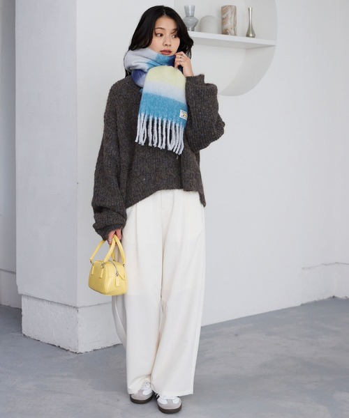 PENNEYS（ペニーズ） マフラー ストール 別注 THE FOX ロゴタグ