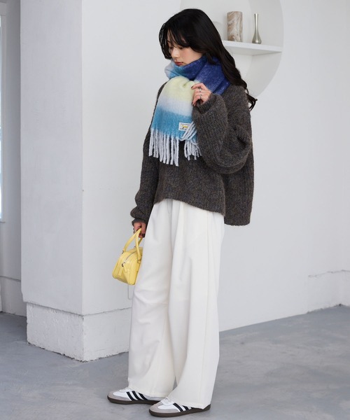 PENNEYS（ペニーズ） マフラー ストール 別注 THE FOX ロゴタグ