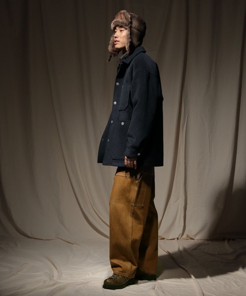 niko and…（ニコアンド） カバーオール ウーリーテックカバーオール