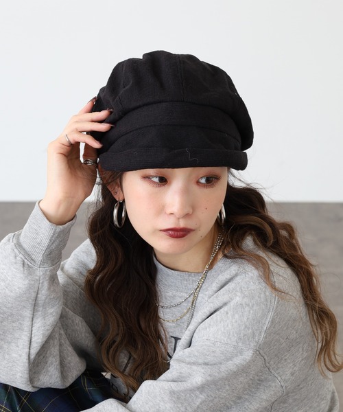 FUNALIVE（ファンアライブ） 帽子 キャスケット フェイクウール