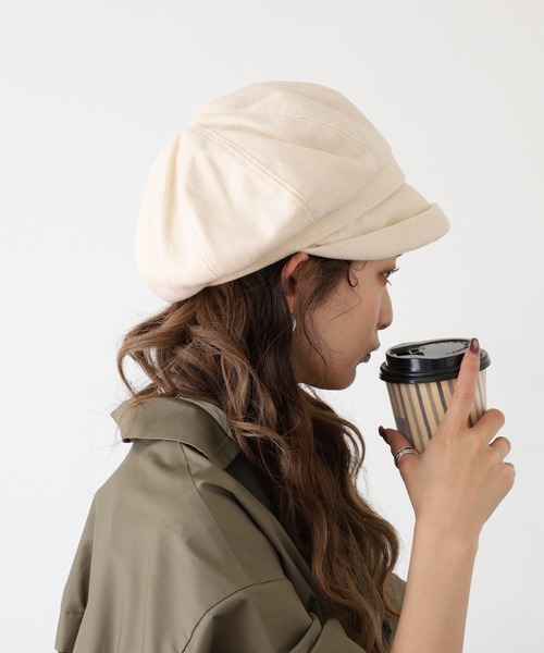 FUNALIVE（ファンアライブ） 帽子 キャスケット フェイクウール