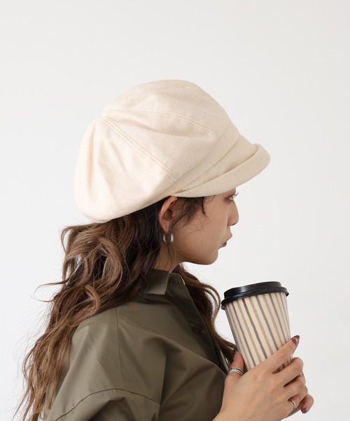 FUNALIVE（ファンアライブ） 帽子 キャスケット フェイクウール