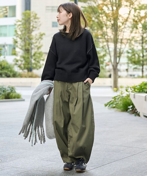 ニット/セーター DUET C/N Sweater coen（コーエン） ニット セーター 「新色登場」スウェットライク2way