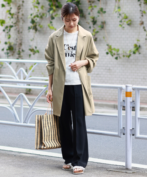 SLOBE IENA（スローブイエナ） コート - グリーン レディース