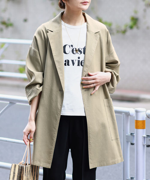 SLOBE IENA（スローブイエナ） コート - グリーン レディース