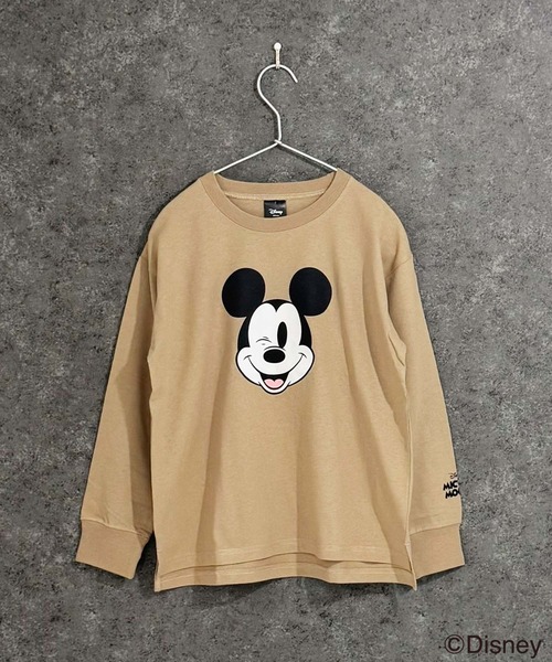 Disney（ディズニー） tシャツ MICKEYミッキーマウス キッズ オーバー