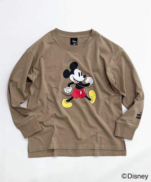 Disney（ディズニー） tシャツ MICKEYミッキーマウス キッズ オーバー