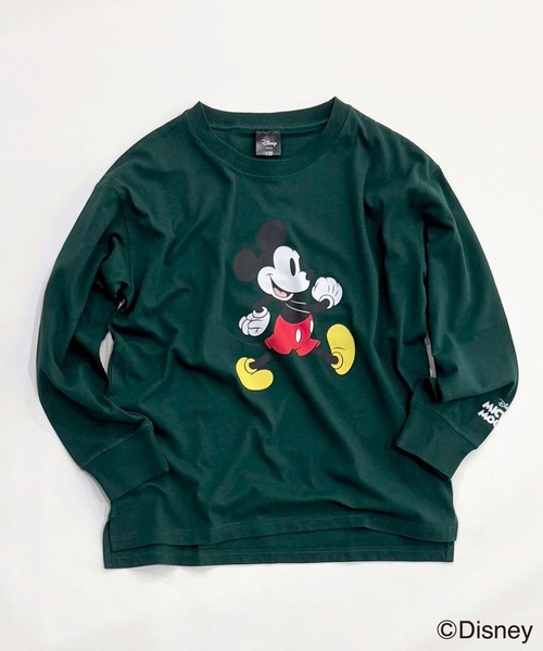 Disney（ディズニー） tシャツ MICKEYミッキーマウス キッズ オーバー