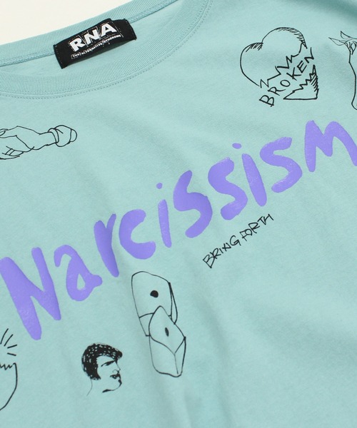 「RNA」 半袖Tシャツ MEDIUM ブラック レディース_画像7