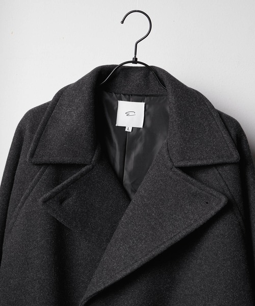 「ENDER PRODUCTS」 ピーコート M グレー メンズ_画像8