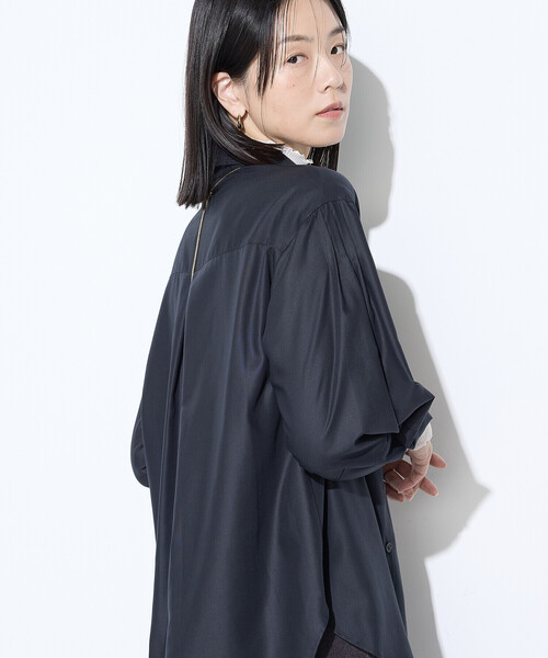 Gabardine K.T（ギャバジンK.T） ブラウス シャツ マイクロスパン 