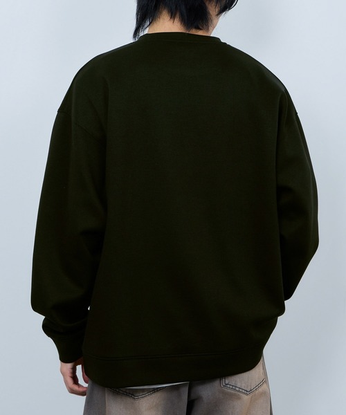 【即完sサイズ❗️】極美品❗️裏起毛❗️STONE 　スウェットトレーナー トレーナー スウェット OZZY ヒゲダンボールトレーナー メンズ