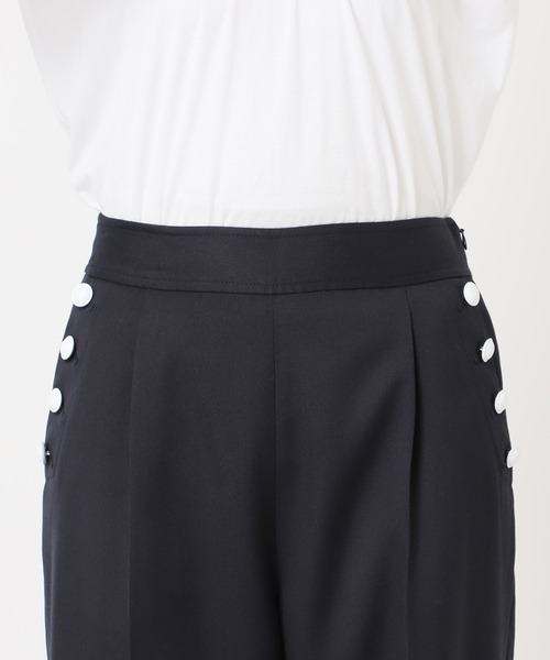 IENA（イエナ） スラックス パンツ ウール混マリンパンツ レディース