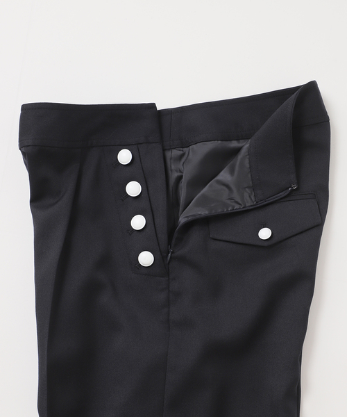 IENA（イエナ） スラックス パンツ ウール混マリンパンツ レディース