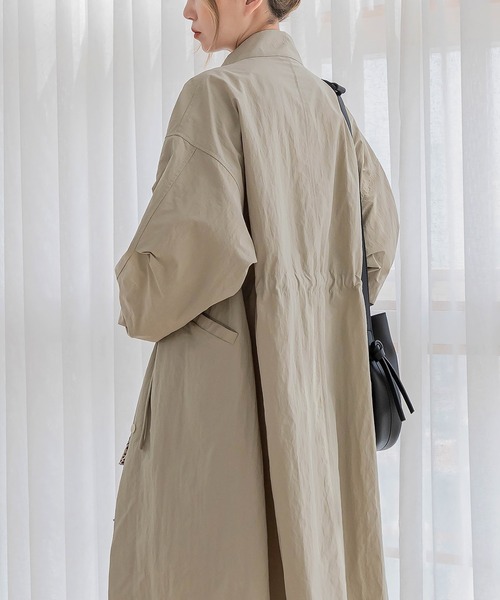 「UNE MANSION」 スプリングコート FREE アイボリー レディース_画像7