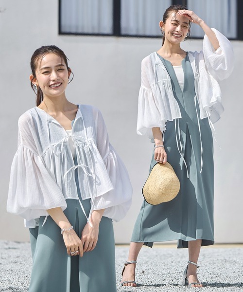 RUIRUE BOUTIQUE（ルイルエブティック） コンビワンピース LL ブラック