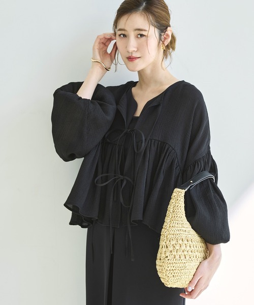 RUIRUE BOUTIQUE（ルイルエブティック） コンビワンピース LL ブラック