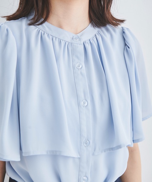 「DRESS LAB」 ノースリーブブラウス M ホワイト レディース_画像7