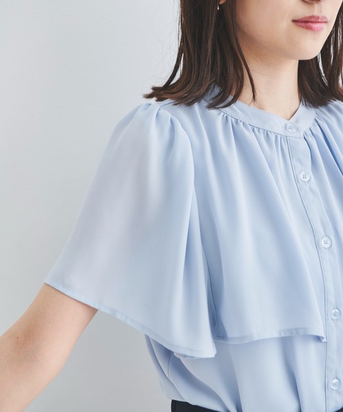 「DRESS LAB」 ノースリーブブラウス M ホワイト レディース_画像8