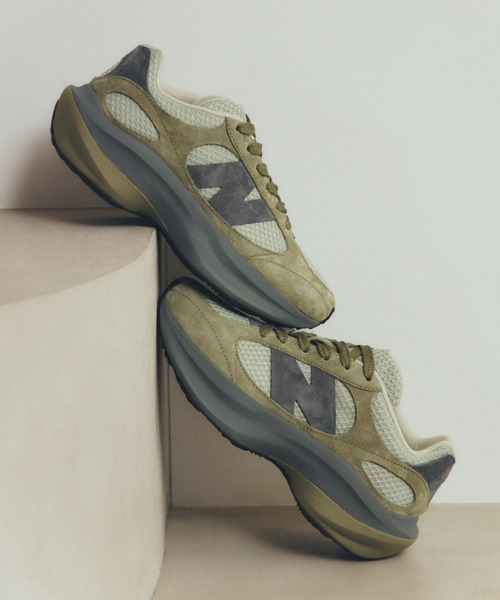 New Balance（ニューバランス） ローカットスニーカー 24.5cm カーキ