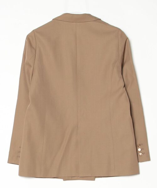 「Demi-Luxe BEAMS」 テーラードジャケット 34 ブラウン レディース_画像2
