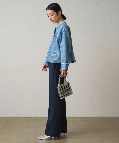 Loungedress（ラウンジドレス） デニムジャケット FREE ブルー