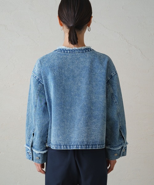 Loungedress（ラウンジドレス） デニムジャケット FREE ブルー
