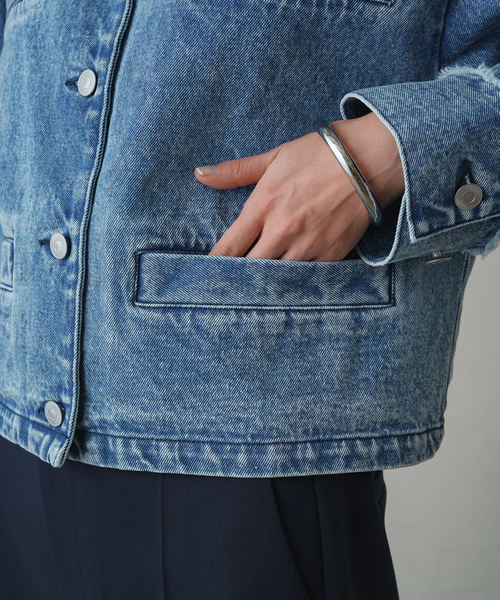 Loungedress（ラウンジドレス） デニムジャケット FREE ブルー