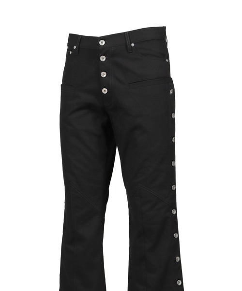 JUN/NAKAYAMA（ジュンナカヤマ） パンツ SIDE BUTTON PANTS メンズ