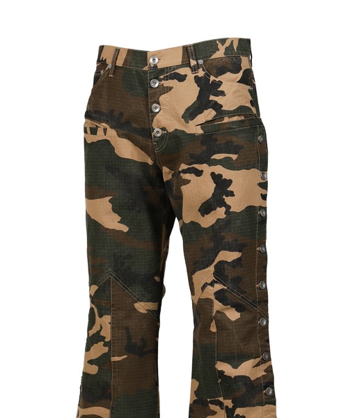 JUN/NAKAYAMA（ジュンナカヤマ） パンツ SIDE BUTTON PANTS メンズ