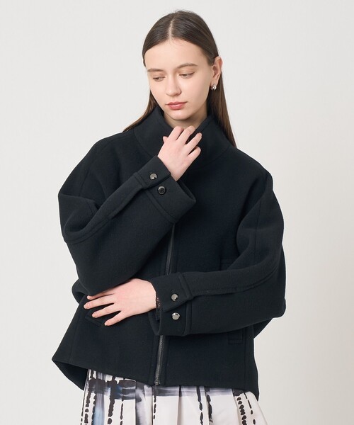 ANAYI（アナイ） ジャケット テーラードジャケット ラムショート