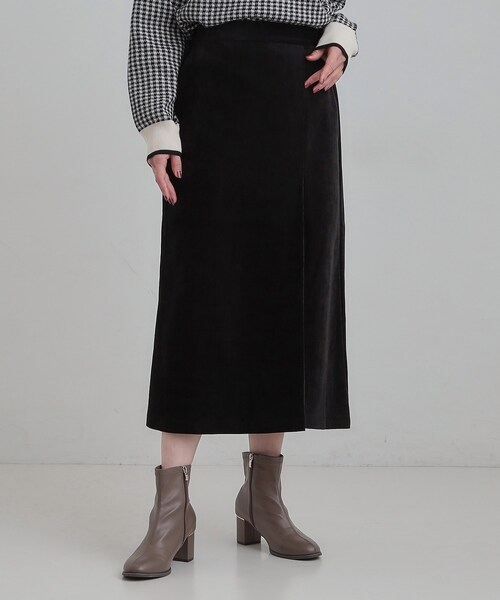 スカート nara Tomo DRESKIP（ドレスキップ） スカート モール風ナロースカート : ZOZOTOWN