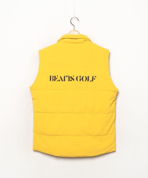 ☆美品☆BEAMS GOLF ビームスゴルフ　中綿 ベスト M フルジップ BEAMS GOLF（ビームス ゴルフ） ベスト MEDIUM ネイビー メンズ