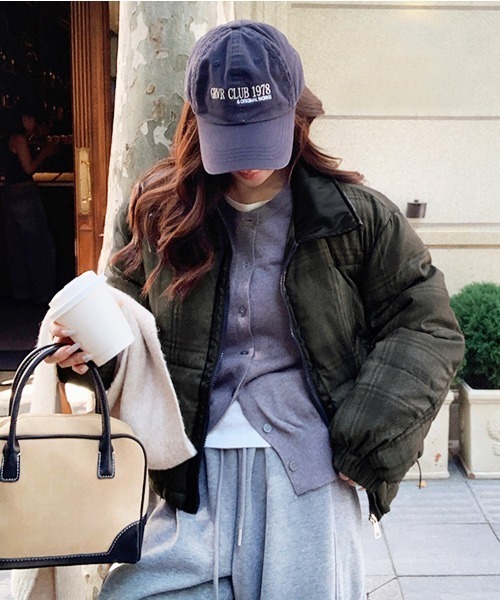 コート アウター チェック柄中綿ブルゾン レディース : ZOZOTOWN Yahoo